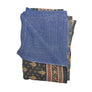 Vintage Kantha Reversible Cotton Throw Blanket (8C)