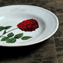 Astier de Villatte x John Derian Red Rose Soup Plate