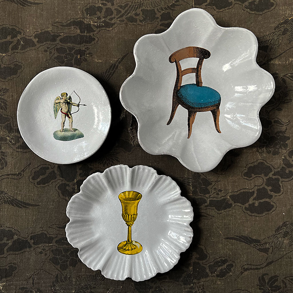 Astier de Villatte x John Derian Gold Cup Plate