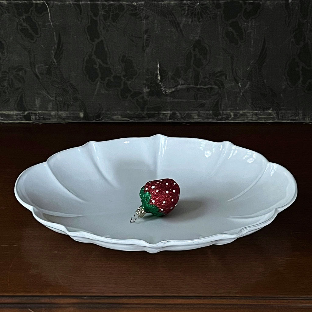Astier de Villatte Oval Drapé Platter – PATCH NYC