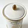 Vintage Ceramic Apothecary Jars Made in Italy (Set of 2)