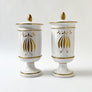 Vintage Ceramic Apothecary Jars Made in Italy (Set of 2)