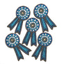 Blue Ribbon Award Embroidered Pin by PATCH NYC x Trovelore