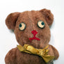 Vintage Bear in Plaid Pants Plush Figure