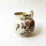 Vintage Ceramic Transferware Pitcher with Bird & Bird's Nest