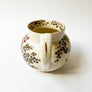 Vintage Ceramic Transferware Pitcher with Bird & Bird's Nest