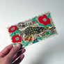 Nathalie Lété: Bird with Red Flowers, Original Painting