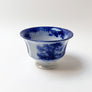 Vintage Blue Flow Transferware Ceramic Cup/Bowl