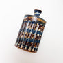 Vintage Swirl Glaze Blue & Brown Vase