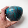 Vintage Teal Blue Studio Pottery Vase