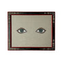Don Carney Pair of Blue Eyes Art Print in Vintage Aesthetic Movement Frame