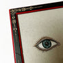 Don Carney Pair of Blue Eyes Art Print in Vintage Aesthetic Movement Frame
