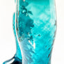 Vintage Glass Boot Decanters with Stoppers Made in Italy (Set of 2)