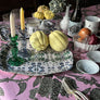 PATCH NYC Blue Poppies Platter Tray