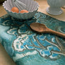 PATCH NYC Blue Tapestry Linen Tea Towel