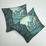 PATCH NYC Blue Tapestry Decorative Pillows