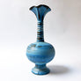 Mid-Century Ceramic Blue Vase by Haeger Made in USA
