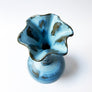 Mid-Century Ceramic Blue Vase by Haeger Made in USA
