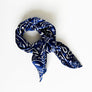 PATCH NYC Blue Bandana Silk Neckerchief