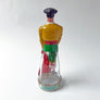 Vintage Figural Matador Painted Glass Liquor Bottle Made in Spain