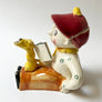 Vintage School Boy Teapot and Cups, 5 Piece Set, Made in Japan