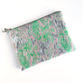 PATCH NYC Sparkle Brocade Bag: Silver, Lime & Pink
