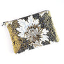 PATCH NYC Sparkle Brocade Bag: Gold & Cream
