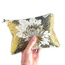 PATCH NYC Sparkle Brocade Bag: Gold & Cream