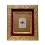 Don Carney Brown Right Eye - Art Print in Victorian Ornate Wood Frame