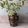 Vintage Patterned Double Handle Vase Made in Germany