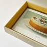 Ginger Cake Original Lithograph in Vintage Frame