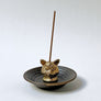 PATCH NYC Cat Head Solid Brass Incense Burner