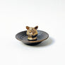PATCH NYC Cat Head Solid Brass Incense Burner