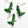 Mister Caterpillar Glass Ornament