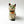 Vintage Chalkware Green Eyed Cat Figurine