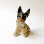 Vintage Chalkware Seated Scottie Dog Figurine