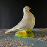 Vintage Chalkware Dove Figurine