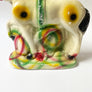 Vintage Chalkware Prancing Horse with Red Mane