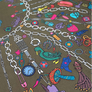 PATCH NYC Charms & Chains Silk Scarf