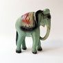 Vintage Chalkware Elephant Figurine