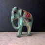 Vintage Chalkware Elephant Figurine