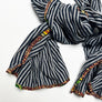 PATCH NYC Navy Stripe Classic Linen Scarf
