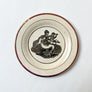 Vintage Classical Empire Illustrated Decorative Ceramic Plate