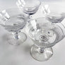 Vintage Drinking Glasses Clear (Set of 4)