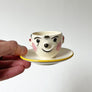 Vintage Stacked Ceramic Breakfast Set Clown Made in Japan
