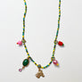 Collage Necklace: Mixed Colors with Horse Profile (JU5)