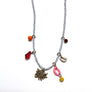 Festival Necklace: Blue & White (3A)