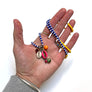 Festival Necklace: Yellow, Blue & White Mix (3D)