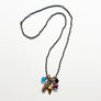 Collage Necklace: Black & Grey (O2513)
