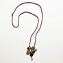 Collage Necklace: Lavender (O253)